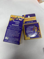 (2) Burt's Bees Lavender Honey 100% Lip Butter Tin Balm COMBINE SHIP