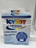 Icy Hot Original Medicated Pain Relief Patch Large resealable pouch 5 Pk 7/25