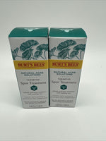 (2) Burt's Bees Targeted Blemishes Spot Treatment Solution Fluid COMBINE SHIP