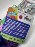 (1) JA-RU Basix Jump Rope Kids Fun Activity Rope AST Color Pink Green Purple