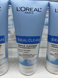 (6) L'Oreal Paris Ideal Clean Foaming Gentle Cleanser, 6.8 fl oz