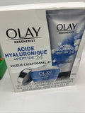 Olay Regenerist Hyaluronic Peptide 24 Hydrating Gel 1.7oz & Facial Cleanser 5oz