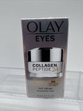 Olay Eyes Collagen Peptide 24 MAX 2x Pept Eye Creme .5oz Frag Free COMBINE SHIP