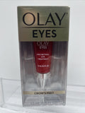Olay Eyes Pro Retinol Eye Creme Treatment for Crows Feet Anti Aging Product 15ml