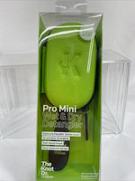 The Knot Dr. Hair Brush  Pro Mini Wet & Dry Detangler Heat Resistant Case Green