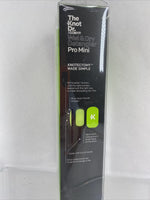 The Knot Dr. Hair Brush  Pro Mini Wet & Dry Detangler Heat Resistant Case Green