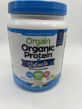 Organic Protein Powder Oatmilk Plant Base Vanilla 20g 1.05lb 4/24+ COMBINESHIP