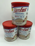 (3) SlimFast Original Meal Replacement Shake Powder Vanilla 12.83oz 14 servings