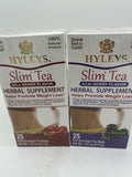 (2) Hyleys Slim Green Tea Açaí & Goji Berry ￼￼Metabolism Weight Loss 25 Bags