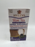 (2) Hyleys Slim Green Tea Açaí & Goji Berry ￼￼Metabolism Weight Loss 25 Bags