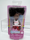 Barbie Chelsea African-American Black Pigtails Love Dress  Doll 6” COMBINESHIP