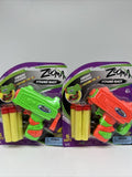 (2) JA-RU Zooma Ultra Foam Power Shot Dart Toy Gun 5 Foam Darts Tag Kid Party