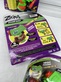 (2) JA-RU Zooma Ultra Foam Power Shot Dart Toy Gun 5 Foam Darts Tag Kid Party