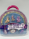 Disney my Little Pony Jewelry Necklace Activity Set 150 Bead 5 Interchange Charm