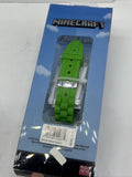 Minecraft Boys Digital Watch Spinner Dial Lift Cover To Show Time Age 6+ Toy