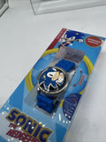 Sonic The Hedgehog LCD Boys Digital Watch Spinner Dial Lift Cover Time Toy