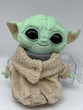 Star Wars The  Mandalorian Plush Grogu 8" Baby Yoda Disney Bean Weight Bottom