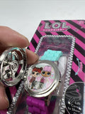 Disney L.O.L  Suprise LCD Girls Digital Watch Spinner Dial LiftCoverShowTime Toy
