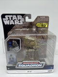 New Star Wars Micro Galaxy Squadron AT-ST Vehicle & Driver #0009 Series 1