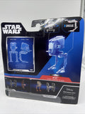 New Star Wars Micro Galaxy Squadron AT-ST Vehicle & Driver #0009 Series 1