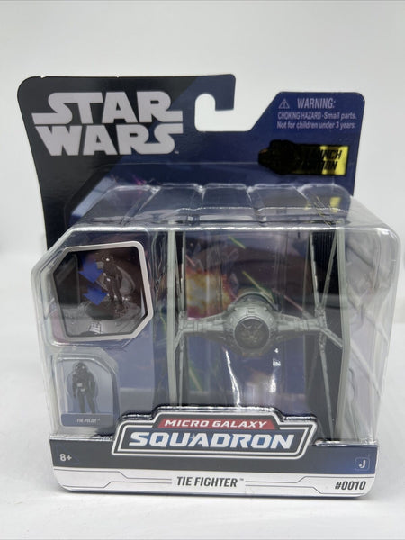 Star Wars Micro Galaxy Squadron TIE Fighter #0010 Launch Edition New Toy