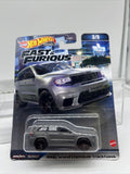 NEW Hot Wheels HNW48 Premium Fast & Furious Jeep Grand Cherokee Trackhawk 1:64
