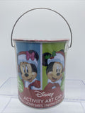 Disney Activity Art Can Mickey Minnie  Stickers Paint Brush Crayon Christmas