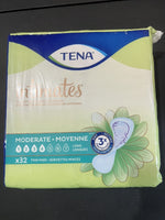 TENA Intimates Moderate Bladder Control Pad #4  32 Thin Pads Combine Ship!!