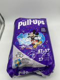 Huggies Pull-Ups Mickey Potty Training Pants Size 6 4T-5T 17 Ct Discrete