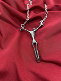 Alchemy Gothic P190 Lost Soul Pendant Skeleton Necklace Alter Orbis IN HAND