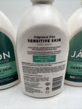 (3) JĀSÖN Fragrance Free Sensitive Body Wash, 16 Fl. oz., Hypoallergenic
