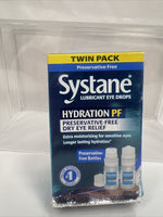 Systane Hydration Preservative Free Dry Care Eye Drops Twin Pack 2x10ml 3/26