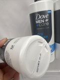 (3) Dove Men + Advanced Care DRY REPAIR Face & Body Cleanser Shea Butter 16.9oz