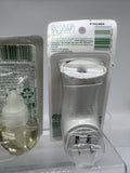 (2) Air Wick Warmer & Refills Apple Cinnamon Medley Oil Scent 1 Plug 2 Refills￼