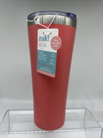 Zak Designs Stainless Steel Vacuum Insulated 30 oz Hot Cold Coffee Tumbler Pink
