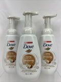 (3) Dove Foaming Body Wash Pampering Shea Butter 13.5oz