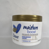 Dove Moisture Boost Pre-Cleanse Shower Butter Moringa Hyaluronic Serum 10oz