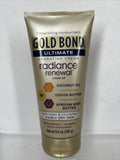 (4) Gold Bond Lotion Ultimate RADIANCE RENEWAL Hydrating Coconut Creme Oil 5.5oz