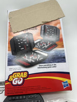 Hasbro Battleship Grab and Go Game Board Game Travel Size Missing Grey Boats
