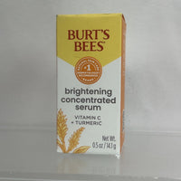 Burt's Bees Brightening Concentrated Serum Vitamin C+ Turmeric 0.5oz COMBINESHIP