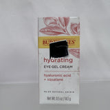 Burt's Bees Hydrating Eye Gel Creme ￼ Hyaluronic Acid Squalane 0.5oz COMBINESHIP