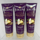 (3) Jergens Oil-Infused DEEP CONDITIONING Shea Cocoa Whipped Butter Lotion 8.5oz