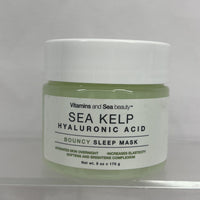 Vitamins & Sea Beauty Sea Kelp Hyaluronic Acid Bouncy Sleep Mask 6oz COMBINESHIP