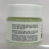 Vitamins & Sea Beauty Sea Kelp Hyaluronic Acid Bouncy Sleep Mask 6oz COMBINESHIP