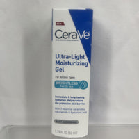 CeraVe Ultra-Light Facial Moisturizing Gel, Fragrance Free - 1.75oz COMBINESHIP
