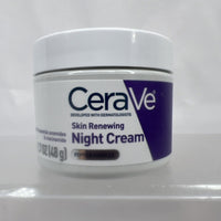 CeraVe Renewing Night Face Creme Moisturizing with Niacinamide 1.7 oz