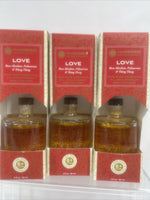 (3) Love Rare Essence Essential Oil Spa LARGE Diffuser Rose Ylang Palma 3oz Reed