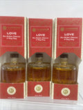 (3) Love Rare Essence Essential Oil Spa LARGE Diffuser Rose Ylang Palma 3oz Reed