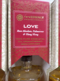 (3) Love Rare Essence Essential Oil Spa LARGE Diffuser Rose Ylang Palma 3oz Reed