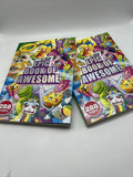 (2) Crayola Epic Book of Awesome Coloring Book 288 Pages Kids Stickers Christmas